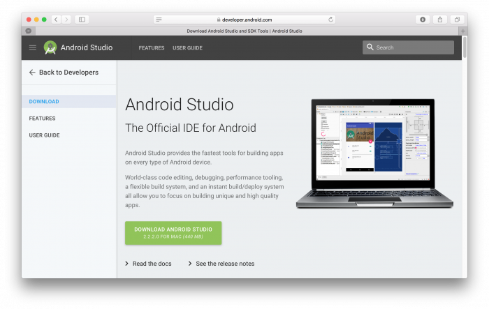 android studio emulator wont open mac